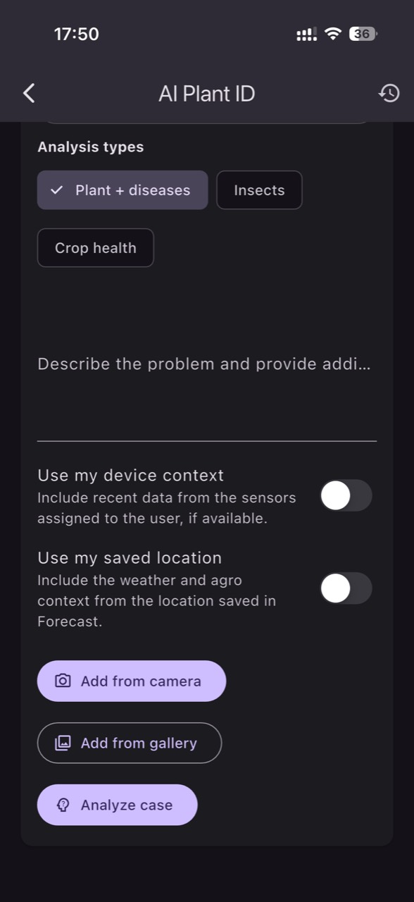 AI Plant ID for plants, diseases, and insects