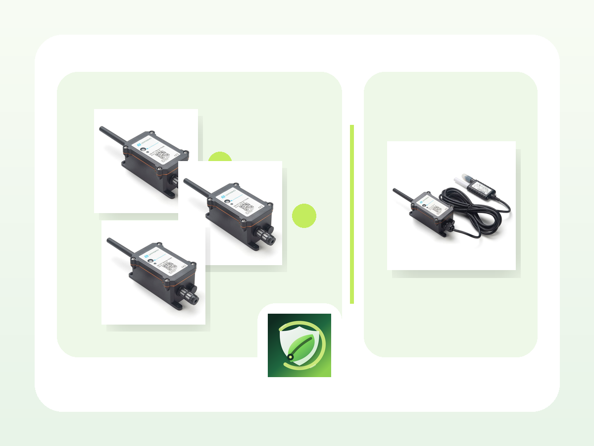 Pachet NB-IoT pentru senzori sol si clima
